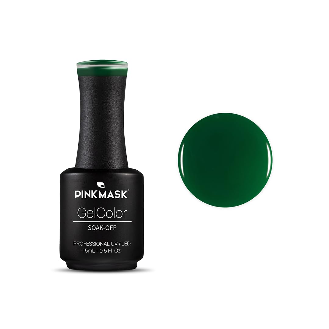 PINK MASK Gel Color Nail Polish Sarah - Col. She Is So Jelly 15ml / o.5 oz - UV/LED Gel Polish, Non Wipe, Long Lasting, Soak Off Formula