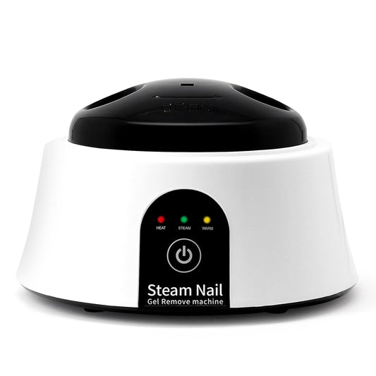 Electric Nail Soaking Bowl, Soak off Bowl for Gel Nail Polish, Acrylic Nails, Dip Powder Removal, Black