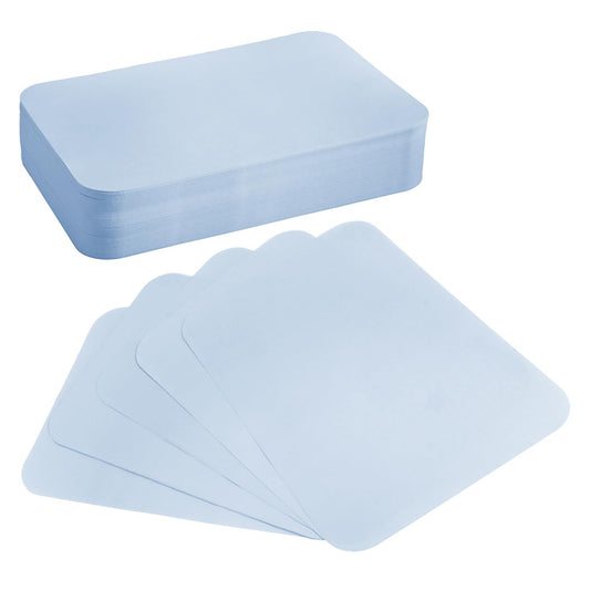 Disposable Tray Liners, Sanitary Covers for Size B Dental, Surgical, Medical Tray, Tattoo Table Station, Aesthetician Supplies, Single Use Paper Sheets 8.5" x 12.25", 1000 Pack (Blue)