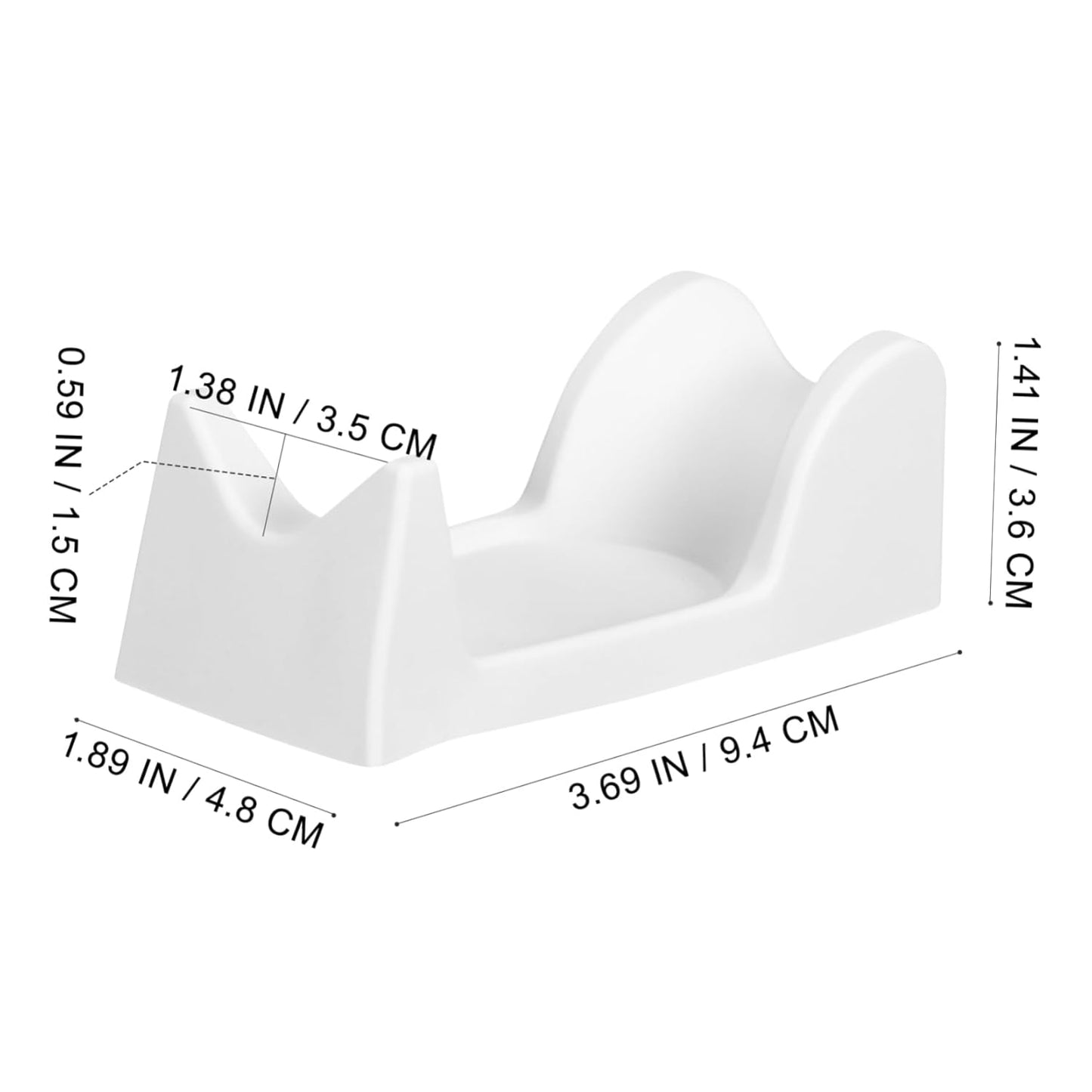 8pcs Nail Art Electric Polisher Handle Holder Rack Lightweight Plastic Manicure Supply for Organized Nail Shop Simple Design for Convenient Use and Decoration