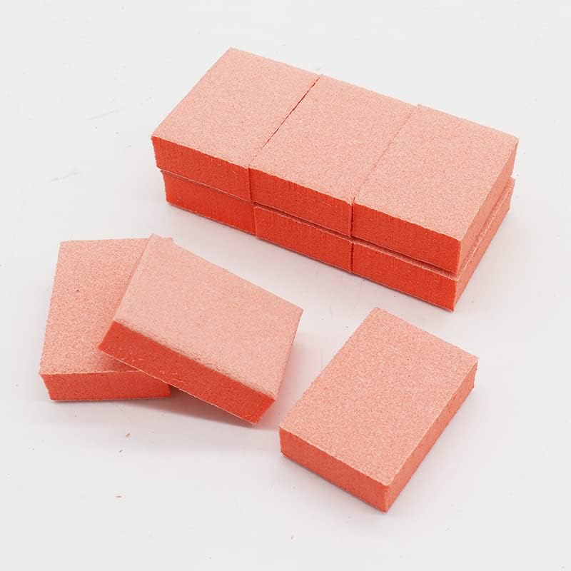 Nail Mini Orange Buffer Block File 100/180 Grit 2 Sided (130 Count)