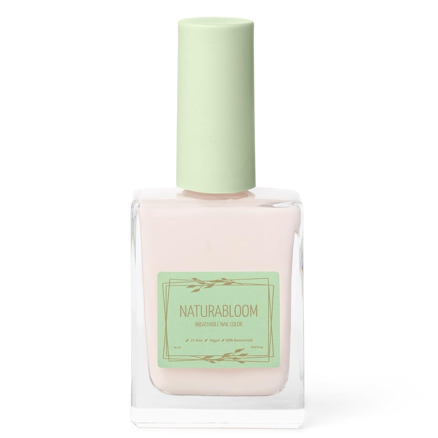 Breathable Premium Long Lasting Nail Polish (Sakura Flower) - Vegan & Toxin-Free