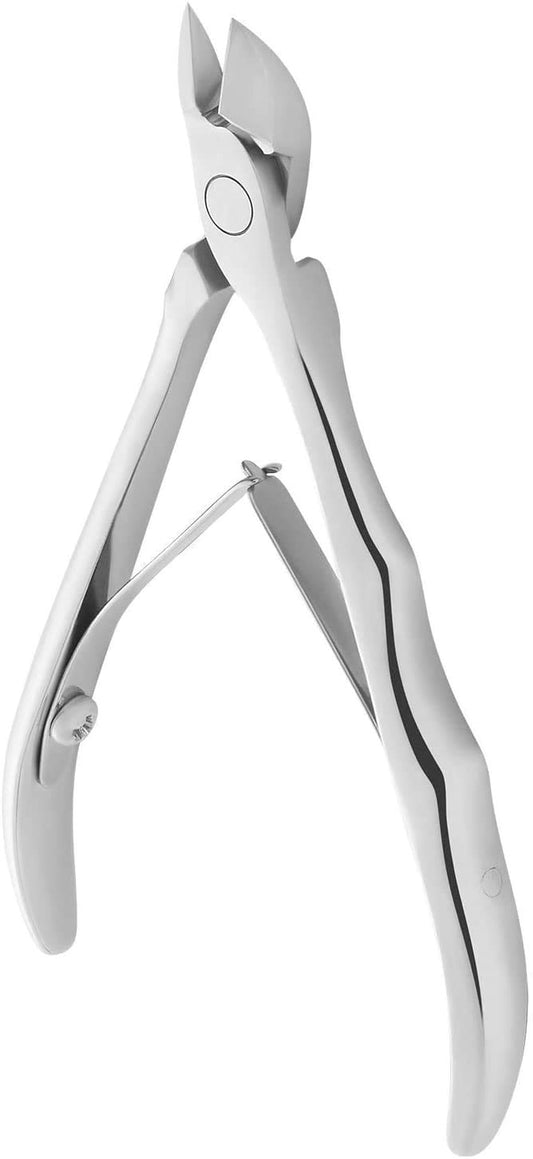 Staleks EXPERT 10 Cuticle Nippers 9 mm – Straight Blades with Heel – Compact Handle Design for Precise Trimming