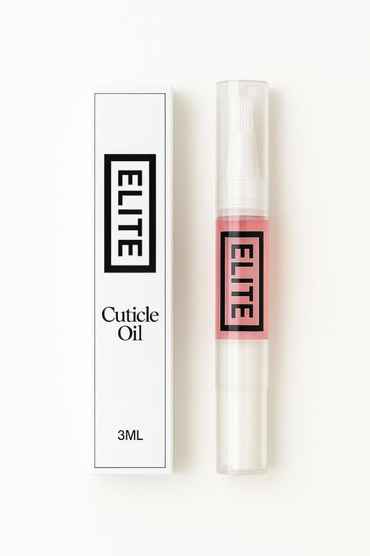 Elite Cuticle Oil Pen (Rose) – Moisturizing Nail & Cuticle Treatment with Jojoba Oil, Olive Oil & Vitamin E – Nourishing Nail Care (3ML)