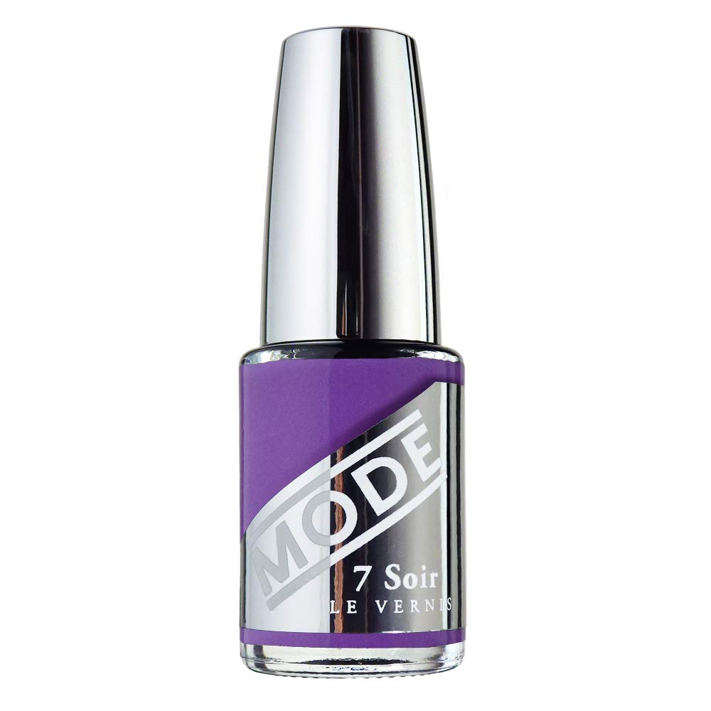MODE Orchid Purple Plum Nail Polish Long Lasting Pigment Rich Nail Lacquer Color, Nourishing Chip Resistant Strengthening Protection, Cruelty Free, NY Made, 7 Soir Le Vernis, Empress Strikes Back