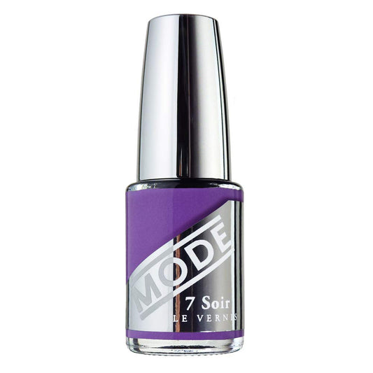 MODE Orchid Purple Plum Nail Polish Long Lasting Pigment Rich Nail Lacquer Color, Nourishing Chip Resistant Strengthening Protection, Cruelty Free, NY Made, 7 Soir Le Vernis, Empress Strikes Back