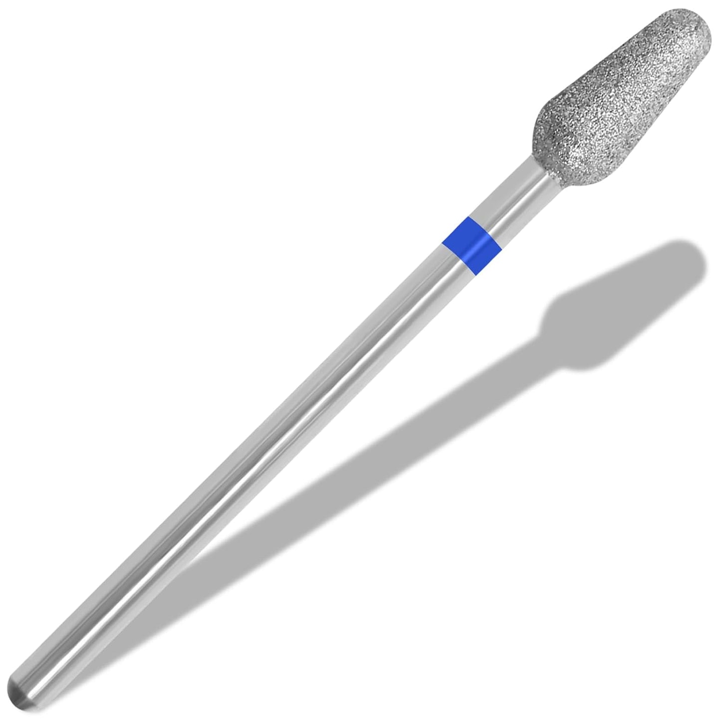 Diamond Tapered Cuticle Nail Drill Bits, Pro Electric Nail Bit for Nail Salon Manicure, 3/32 Shank efile Bit (Medium)
