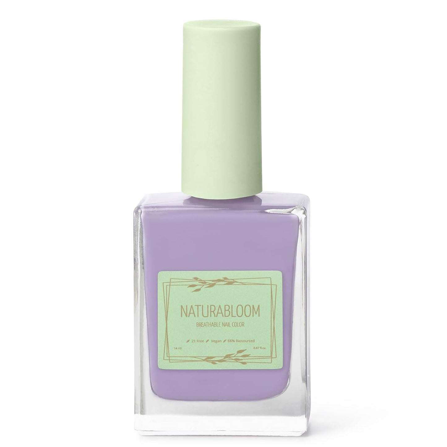 Breathable Premium Long Lasting Nail Polish (Lilac Delight) - Vegan & Toxin-Free