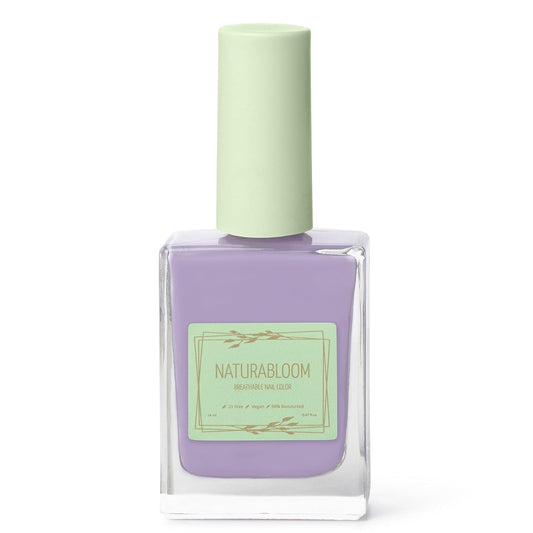 Breathable Premium Long Lasting Nail Polish (Lilac Delight) - Vegan & Toxin-Free