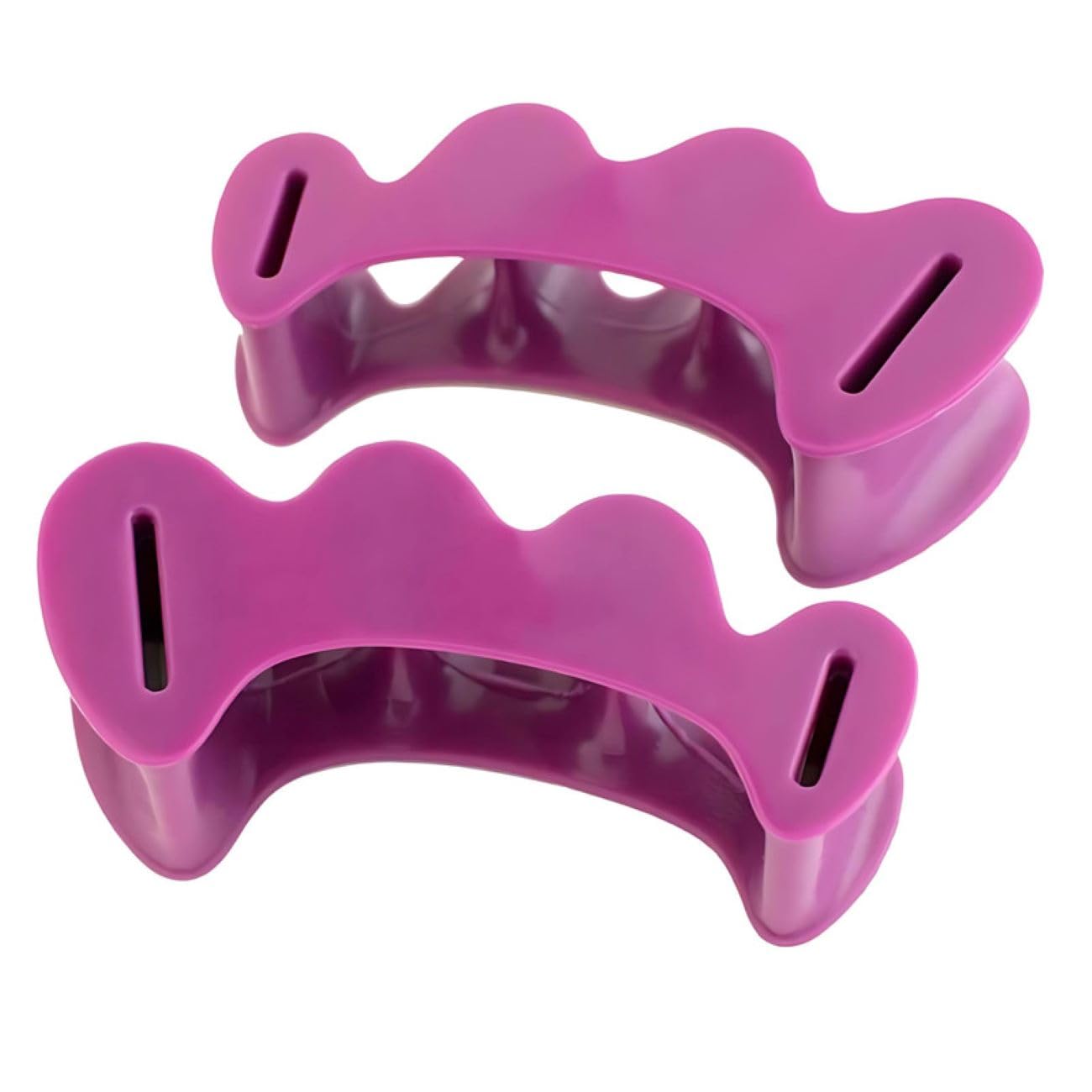 Correct Toes – Bunion Corrector, Toe Separator & Toe Spacers for Men and Women, Unisex, Plum, X-Small