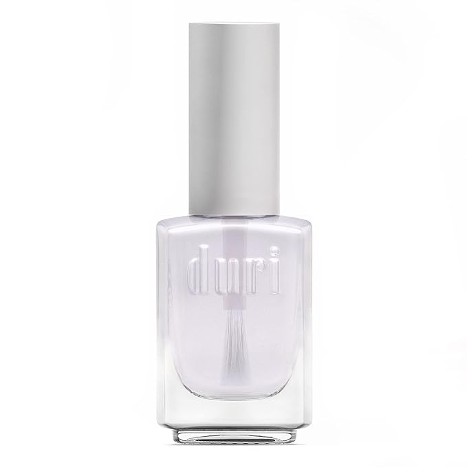 duri Nail Polish, GBD-105 Basic Beauty, French Manicure Classic 3 Piece Set, Tip, Base and Top Coat, Semi Sheer 309 Iced Roses, Quick Drying, Long Lasting, Easy at Home Application Cosmetics