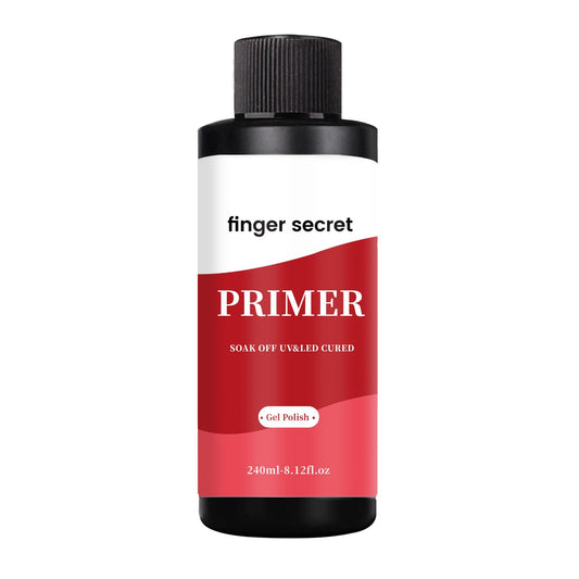 240ml/8floz Nail Primer for Gel Polish,Primer Nail Prep, Nail Primer for Nail Art Design in Salon or Home Use