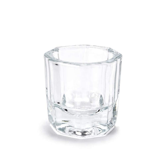 Nail Dappen Dish Cup Glass Dappen Dish for Nail Acrylic Powder Small Dampen Dish Nail Art Acrylic Liquid Holder (no lid 1pc)
