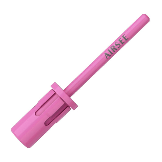 AIRSEE Nail Drill Mandrel Bit for Efile Sanding Bands, Stainless Steel Professional Electric File Head for Clean Cuticle Removing, Acrylic Tip Dead Skin Sander Remover Manicure Safety (Rose Pink)
