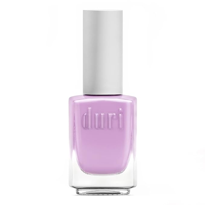 duri Nail Polish, 365 Delicious, Lilac Mauve Pink French Manicure, Sheer Coverage, Glossy Finish, 45 Fl Oz