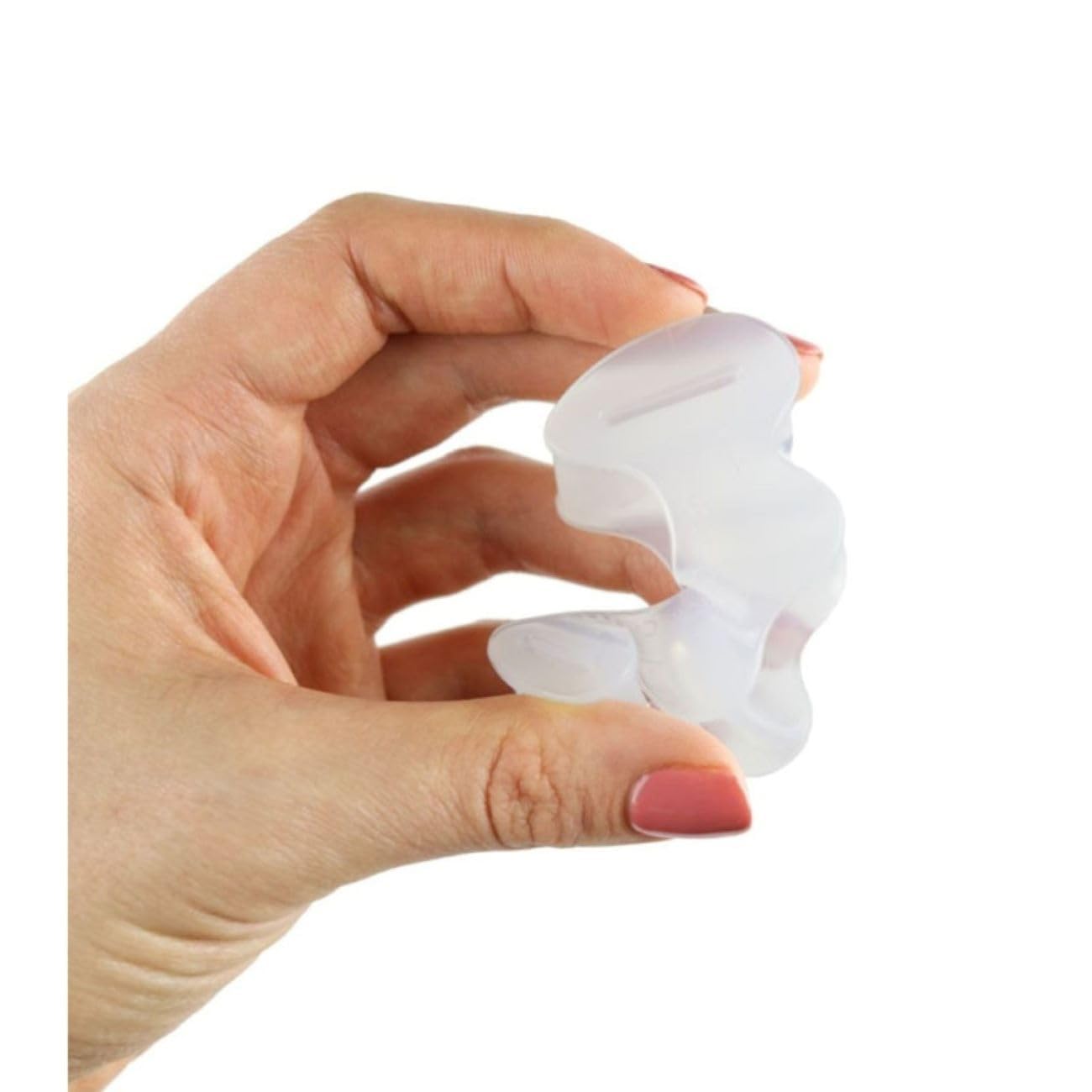 Correct Toes – Bunion Corrector, Toe Separator & Toe Spacers for Men and Women, Unisex, Plum, Small