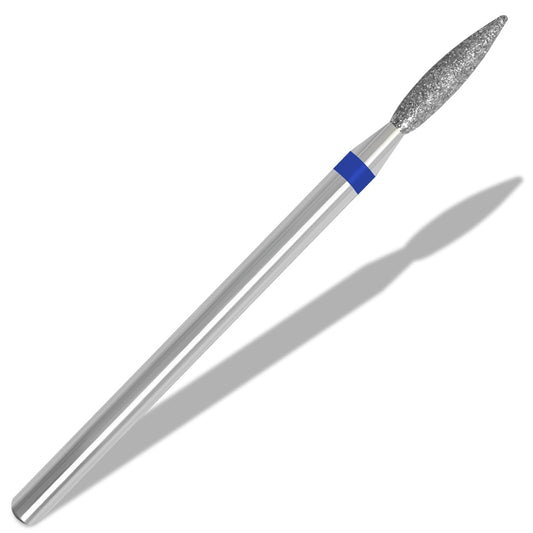 Cuticle Nail Drill Bit, Nail Drill Bits Professional Diamond Bits for Nails Nail Buffer Bit Nail Trimer, Under Nail Cleaner Cuticle Remover Nail Prepare, Nail Supplies for Nail Techs (Medium)