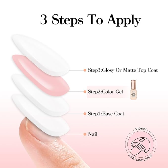 Jelly Sheer Gel Nail Polish, 1 Pcs 15ml Light Purple Nude Gel Polish Color Soak Off UV LED Gel Polish Nail Art Design Manicure Salon DIY Gel X06