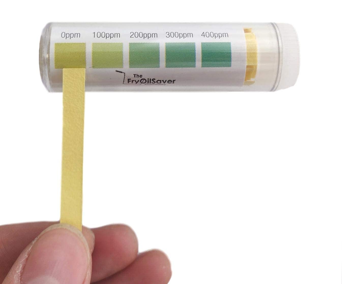 Restaurant Sanitizer Test Kit Combo, 10 x Vial of 100 Strips Each QR5 Quat Sanitizer 0-400PPM & Chlorine Test Strip 0-200PPM Testing Kit for Food Service, Bar & Restaurants Supplies by FryOilSaver Co.