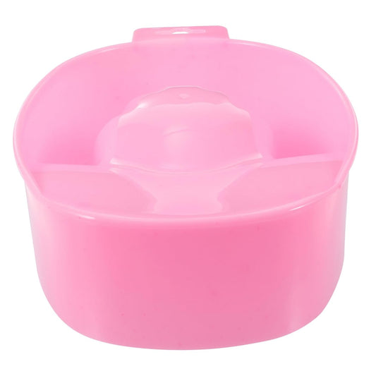 MERRYHAPY Single Layer Soaking Bowl Manicure Hand Soaking Bowl for Nail Removal and Care Tools