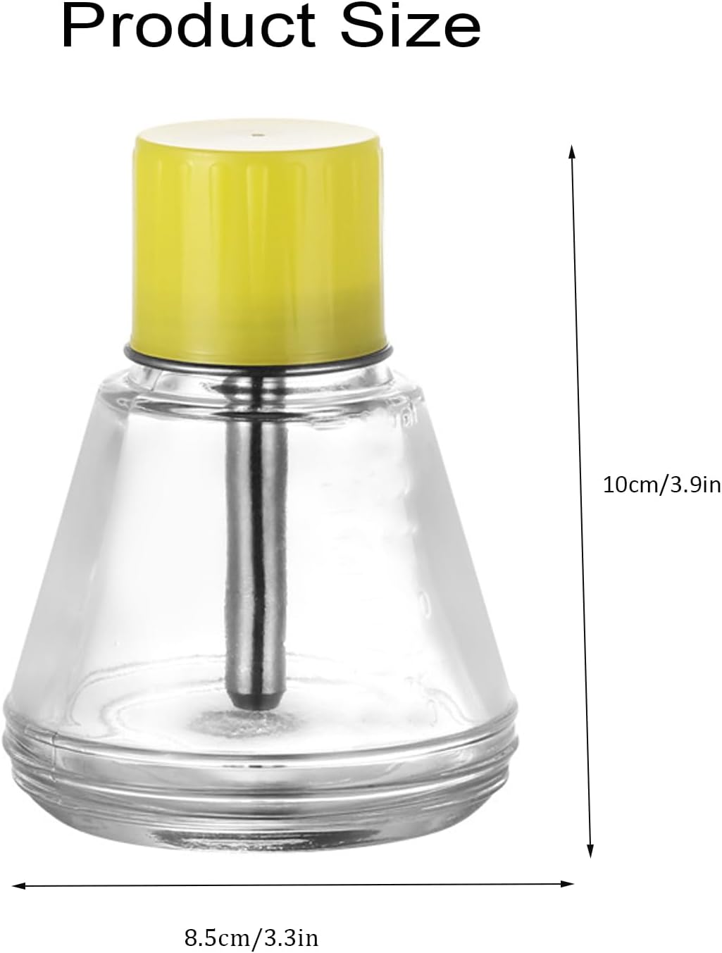 5 Oz/ 150ml Glass Push Down Pump Dispenser Bottle With Cap Push Down Glass Empty Pump Dispenser for Alcohol Makeup Clear Refillable Bottle Hand Pumping Press Container