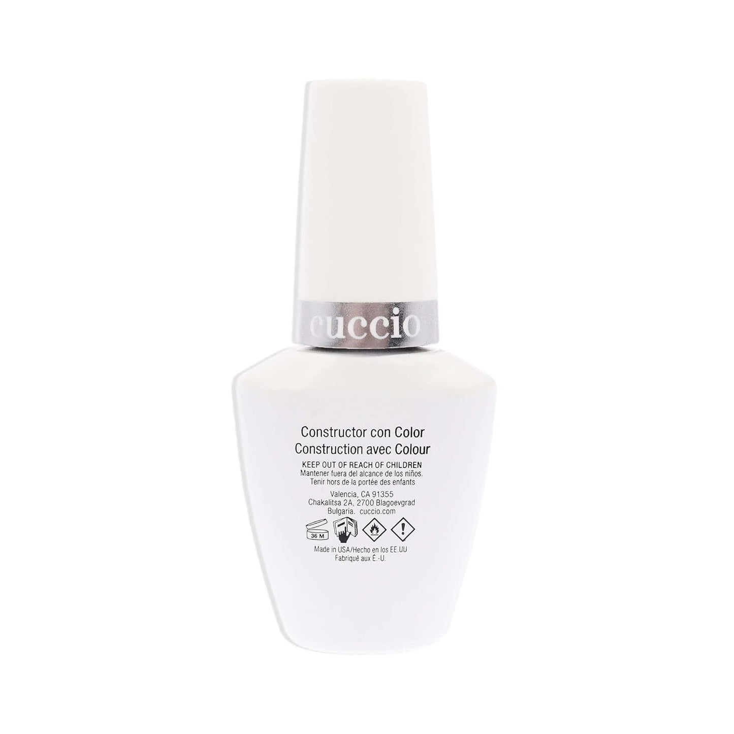 Cuccio Pro Brush-On Colour Builder Soak-Off Gel - Calcium Enriched - Easy Brush-On - Perfect Light Color - Reinforce, Build, Shape And Extend The Natural Nail - Tan Glow - 0.43 Oz Nail Polish
