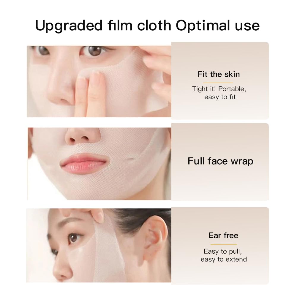 Collagen Lift Shaping Mask, Hydrating Hydrogel Mask, Moisturizing V Shaped Lifting Facial Masks for Women
