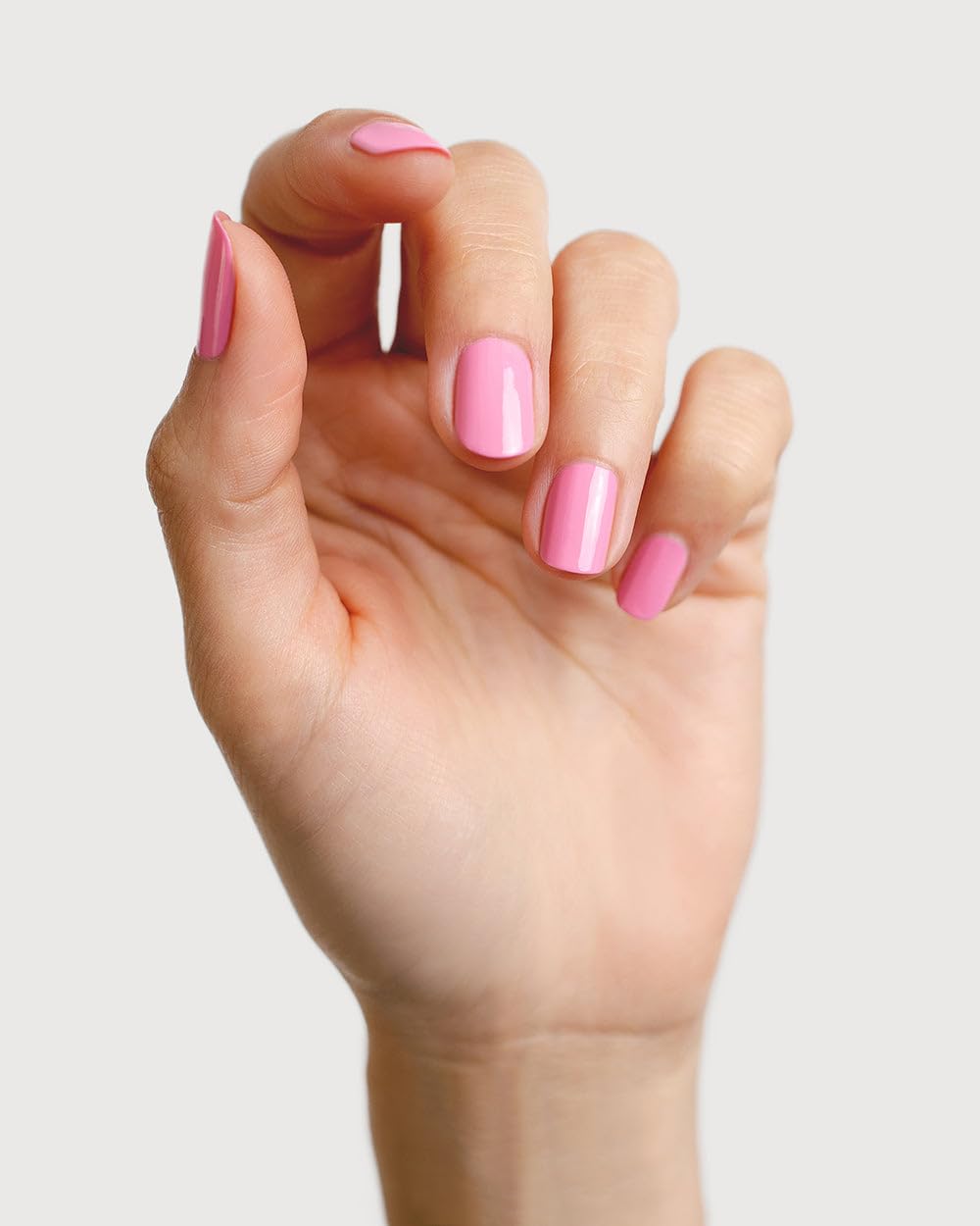 Sienna Byron Bay Magnolia, Classic Pink Natural Nail Polish, Long-Lasting, Vegan & Cruelty-Free, 10ml – .34 fl oz.