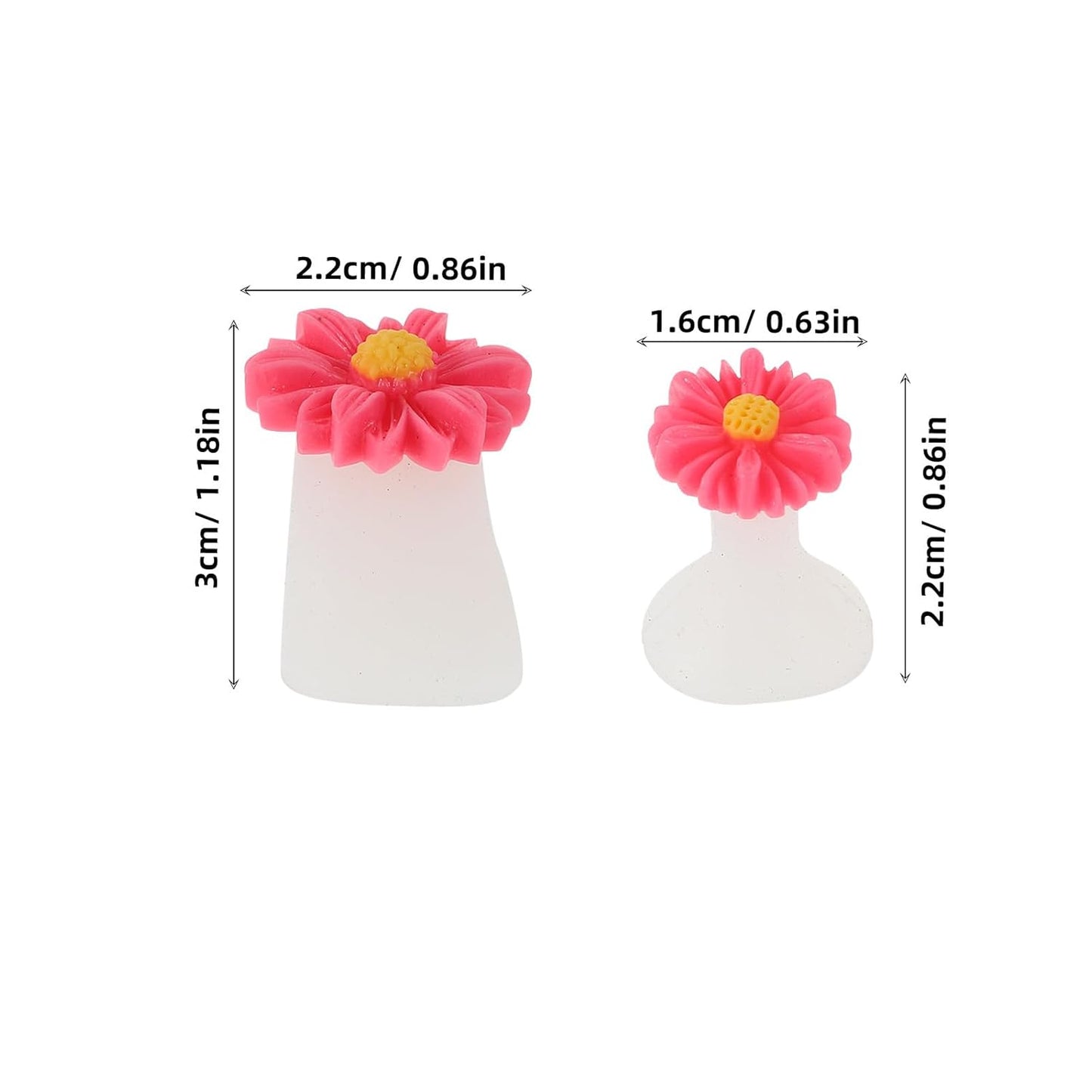 DOITOOL Silicone Toe Separators 4-Pack Reusable Nail Art Dividers for Pedicure Salon and Home Use Preventing Polish Overflow and Nail Adhesion