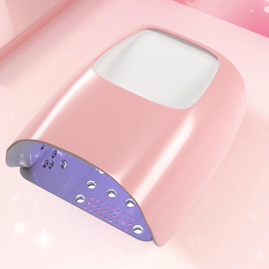 126W Cordless Rechargeable UV LED Nail Lamp,Professional UV Light for Gel Nails Gel Curing Lamp with 4 Timer Setting Auto Sensor, LED Nail Dryer for Fingernail and Toenail Home Salon