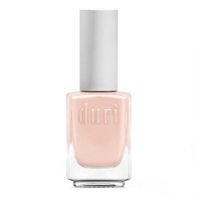 duri Nail Polish, 696 Out'n About, Pastel Peach, Full Coverage, Glossy Finish, Fast Drying, 0.45 Fl Oz