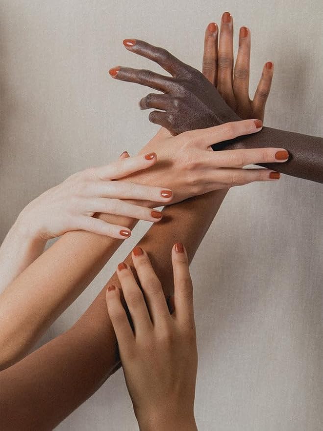 J. Hannah Nail Polish – Vegan, Non-Toxic, Cruelty-Free, Gluten-Free, Long Lasting, USA Made, Southwestern Red Rock Color (Ghost Ranch)