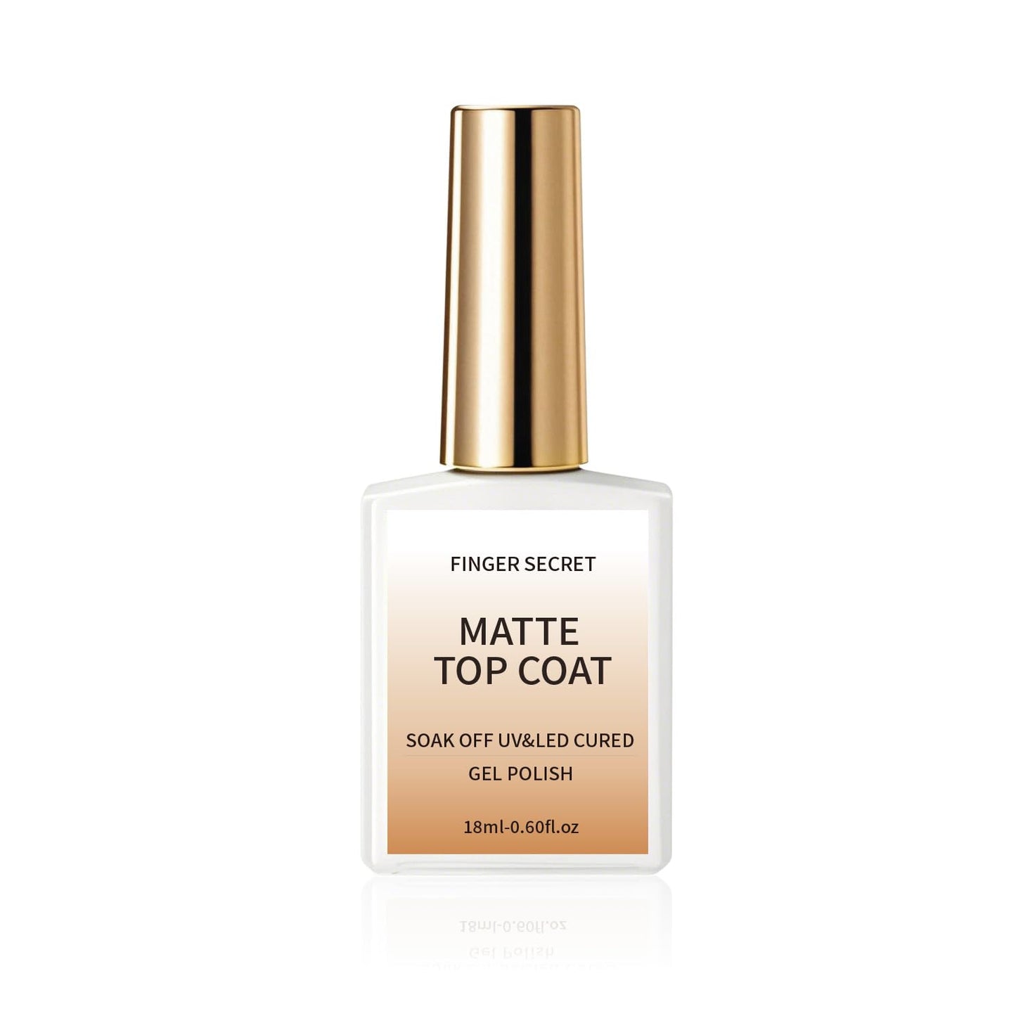 18ml/0.60floz High-Shine Matte Top Coat for Gel Nail Polish - Premium Long-Lasting Fashion Matte Finish, Professional-Grade Nail Supplies for Salon-Quality DIY at Home.