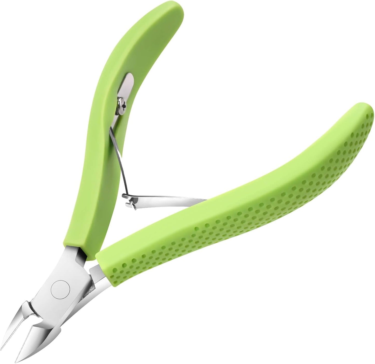 Cuticle Trimmer, Professional Nail Cuticle Cutter, Stainless Steel Cuticle Remover Nippers with Non-Slip Silicone Handle, Manicure Tools for Nail Care，Cuticle Clipper for Nails Dead Skin.