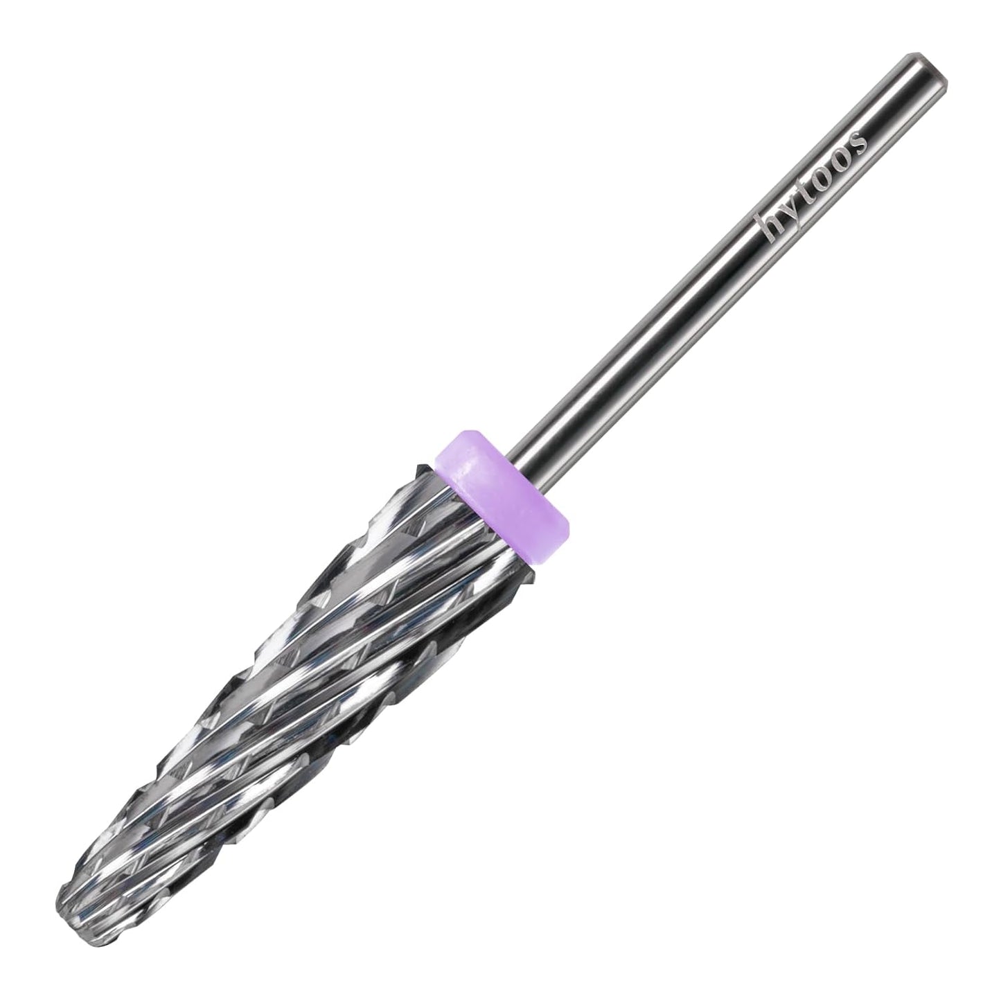 5 in 1 Nail Drill Bits, 24mm Super Long Carbide Tapered Nail Bit, 3/32" Two-way Rotate Acrylic Drill Bits for Nails, Removal Gel Electric Drills File Manicure Accessories (3XC)