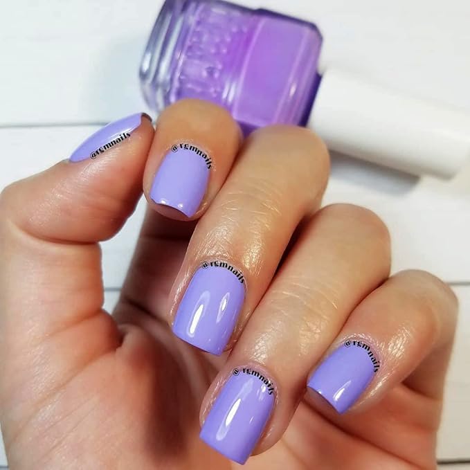 duri Nail Polish, 111S Sleeping Beauty Indigo, Pastel Lavender Purple, Full Coverage, Quick Drying, 0.45 Fl Oz