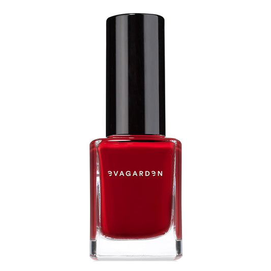 EVAGARDEN Sea Water Resistant Nail Polish - Saturated Color with Thin Film Coating - Attractive, Durable and Smooth Coverage - Clean Formula, No Harsh Substances - 654 Red Seduction - 0.34 oz