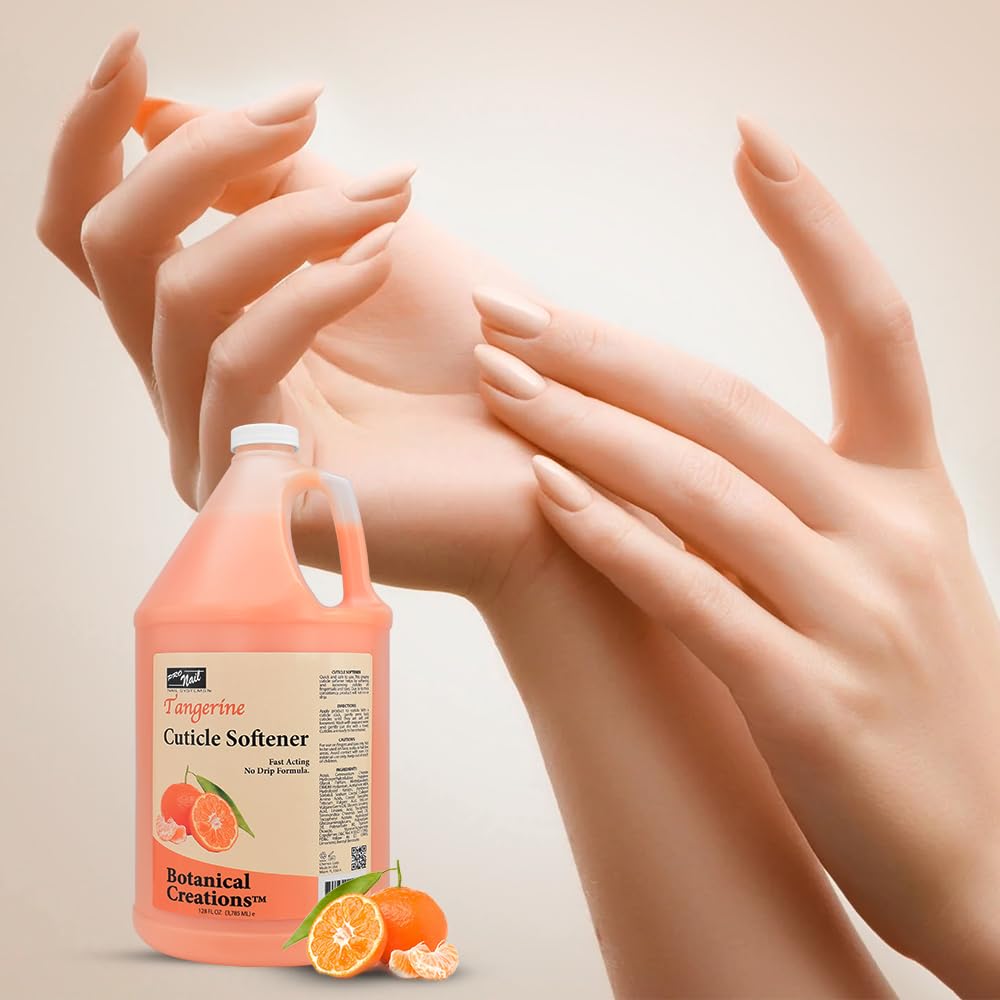 PRO NAIL - Healing Therapy Massage Lotion - Professional Pedicure, Body and Hot Oil Manicure, Infused with Natural Oils, Vitamins, Panthenol and Amino Acids (Mandarin, 1 Gallon)