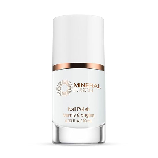 Mineral Fusion Nail Polish, White, Ice Breaker Ice Breaker 0.33 Fl Oz (Pack of 1)