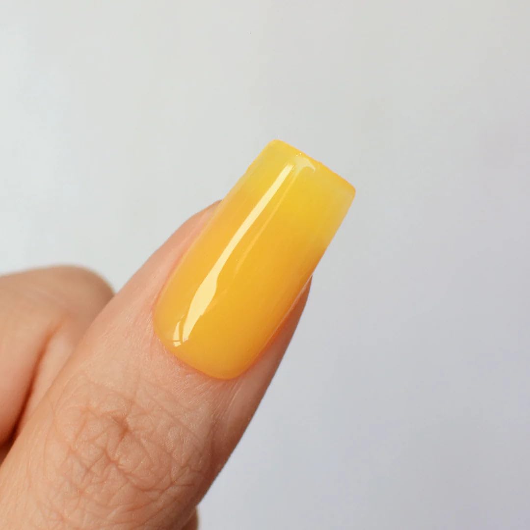 PINK MASK Easy Gel 1oz 30g-Sunshine, Professional Builder Enhancement Gel-Quick Nail Extension for Beginner DIY, Nail Strengthener-Long Lasting-Salon Quality-Thickening Solution