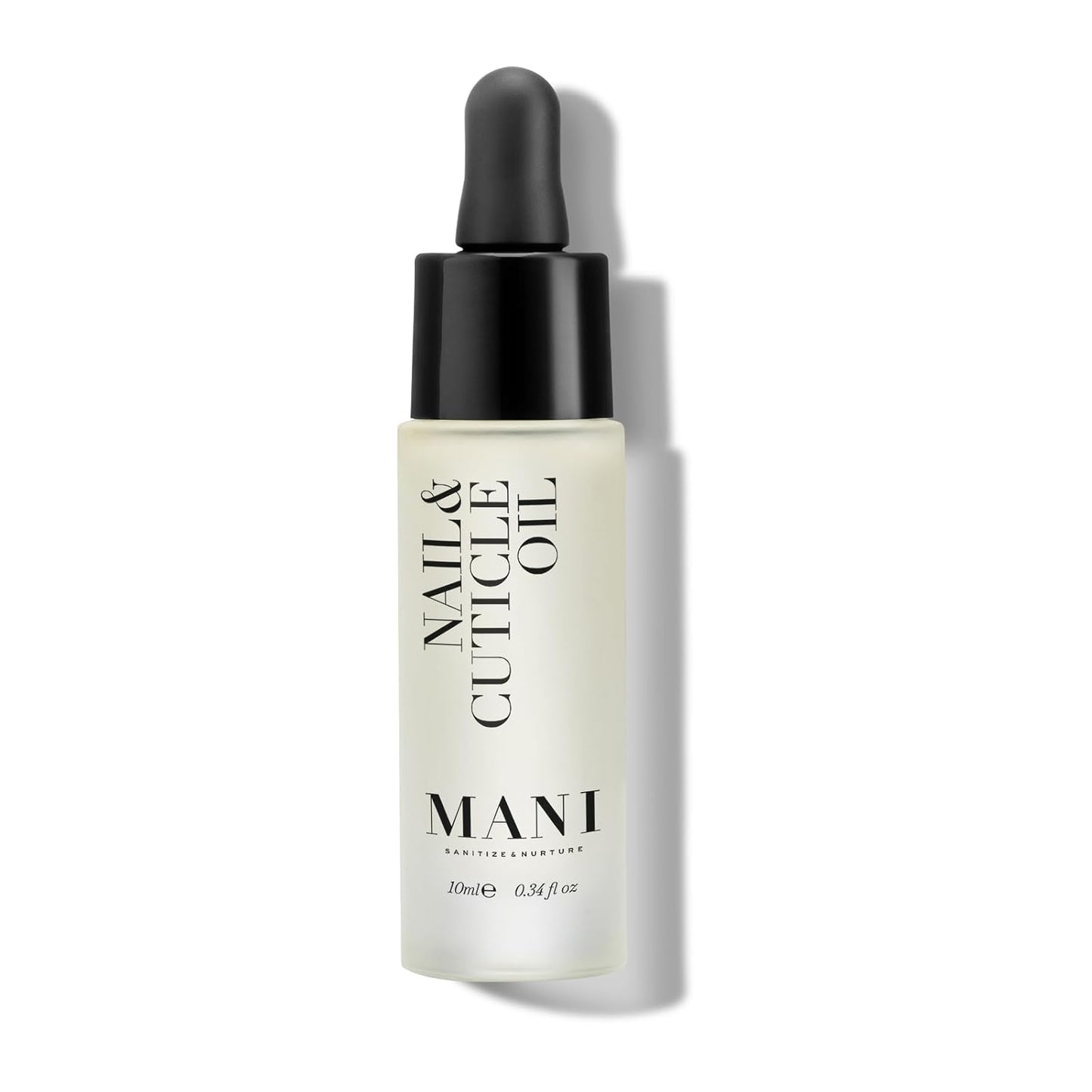 Mani Nail and Cuticle Oil - Nail Growth Oil Enriched with Almond, Macadamia, Hemp, and Jojoba - Cuticle Care Protects and Strengthens - 0.34 oz