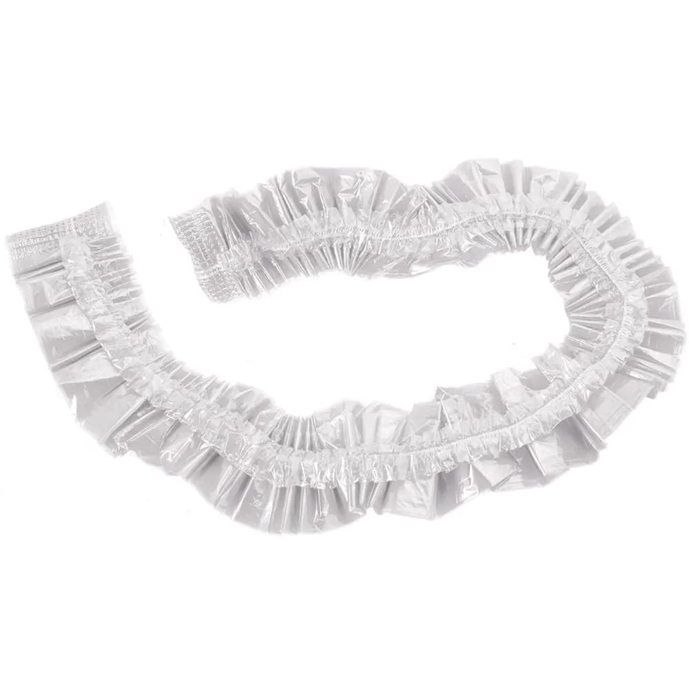 ForPro Professional Collection Spa Liners, Fit All Pedicure Spas, Disposable Pedicure Liners, Clear, 100-Count
