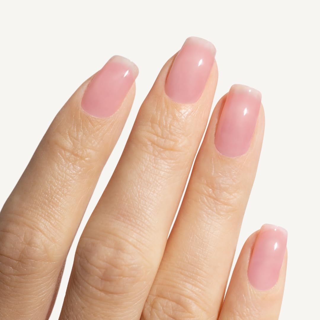 Botanist Nail Rescue Kit | Nail Strengthening Polish + Growth Serum | Grow and Strengthen Nails Damaged from Acrylics, Dip, and Gel Manicures | Non-Toxic, 84% Plant Based, 21-Free & Vegan (Rose)