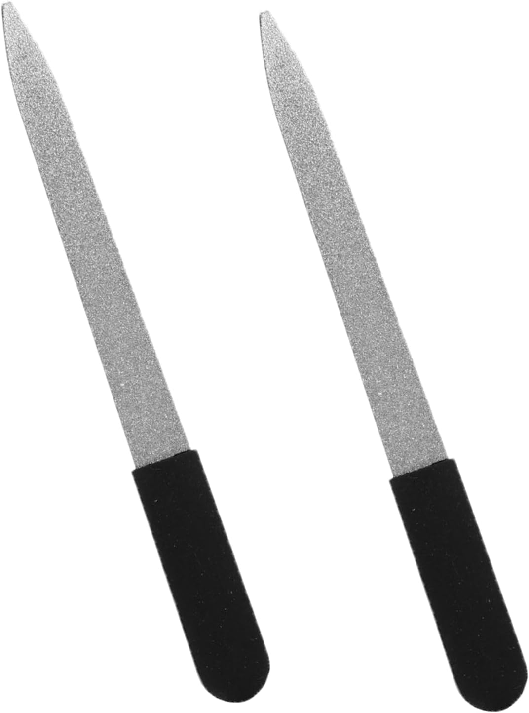 Diamond Dust Nail File - Stainless Steel Nail Dresser Nail Buffering Files - 9 Inch (5inch- AB-07)