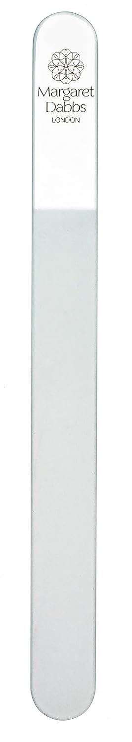 Margaret Dabbs Crystal Nail File - Glass Nail Files for Natural Nails, Fingernail File - 20 cm