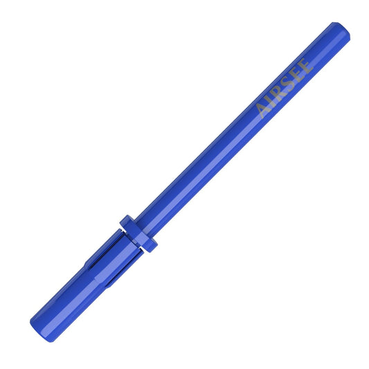 AIRSEE 3.1mm Small Nail Drill Mandrel Bits for Mini Efile Sanding Bands, Stainless Steel Professional Electric Head Clean Remove Cuticle Removing, Acrylic Manicure Sander Safety (Klein Blue)