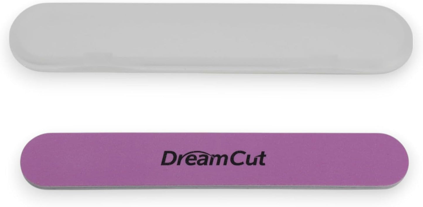 DreamCut Nail File with Case – Portable Emery Board for Smooth & Precise Nail Shaping – Compact & Travel-Friendly