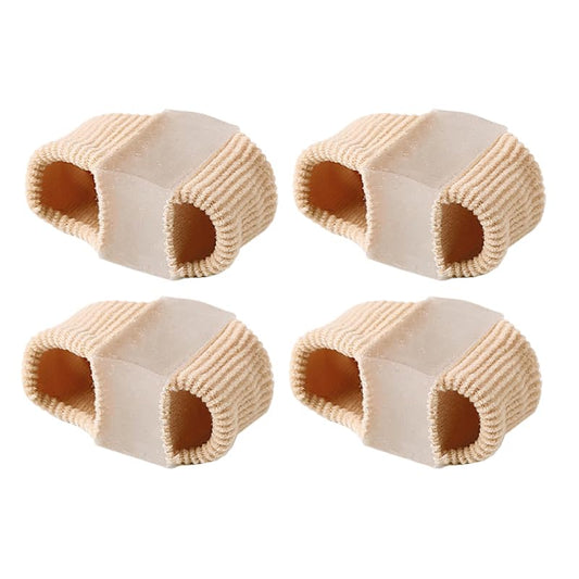 Baluue 4Pcs Ergonomic Woven Separator Comfortable Foot Care Tool for Space Cover for Hallux and Little Durable Design for Long Term Use
