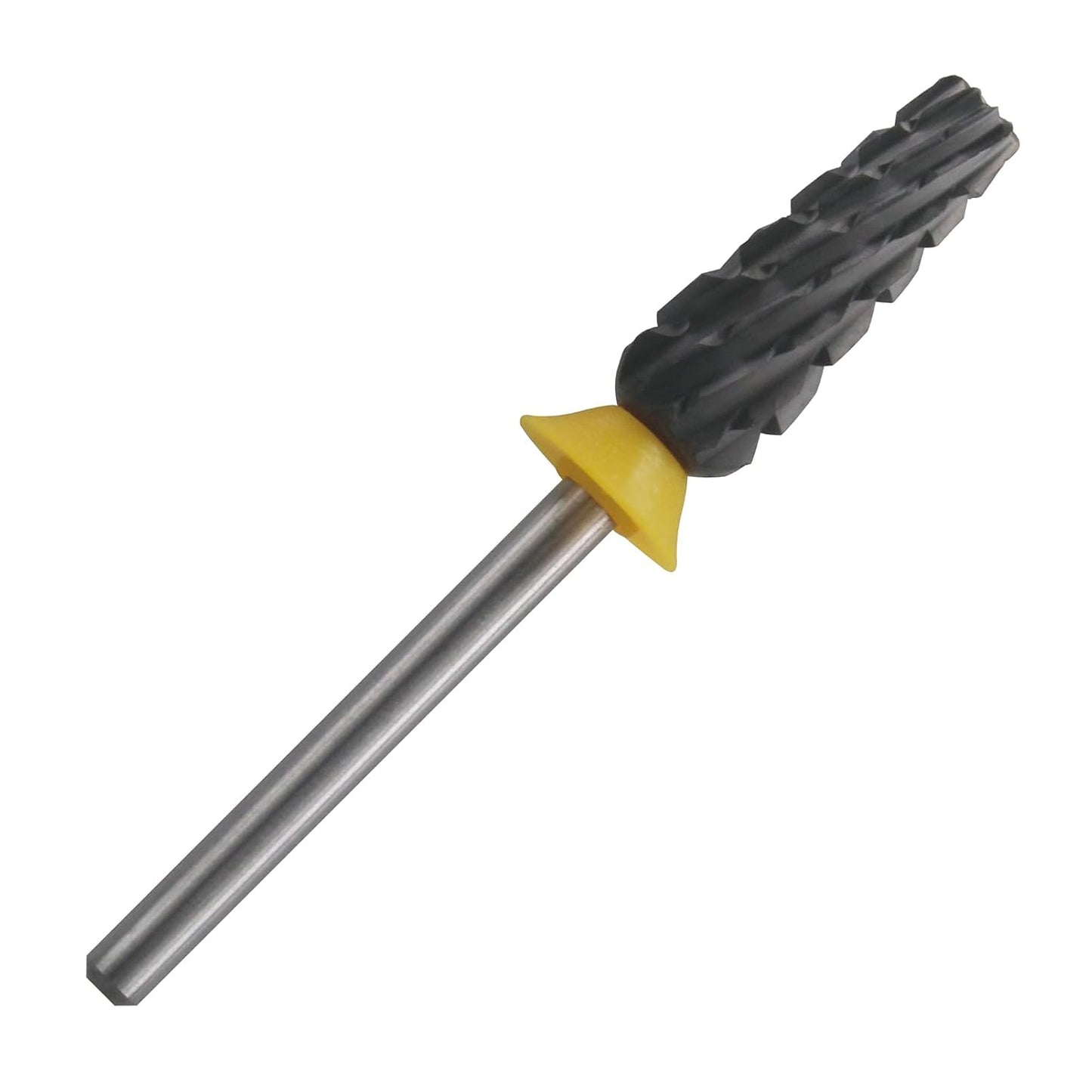 C & I Nail Drill Bit 6 in 1 Multi-function Rounded End E-file, Diamond Coat, CNC Overall Cut Nail Tools for Nail Techs Quick Remove Acrylic Nail Gels & Nail Art (Special Coat, Double Coarse -XXC)