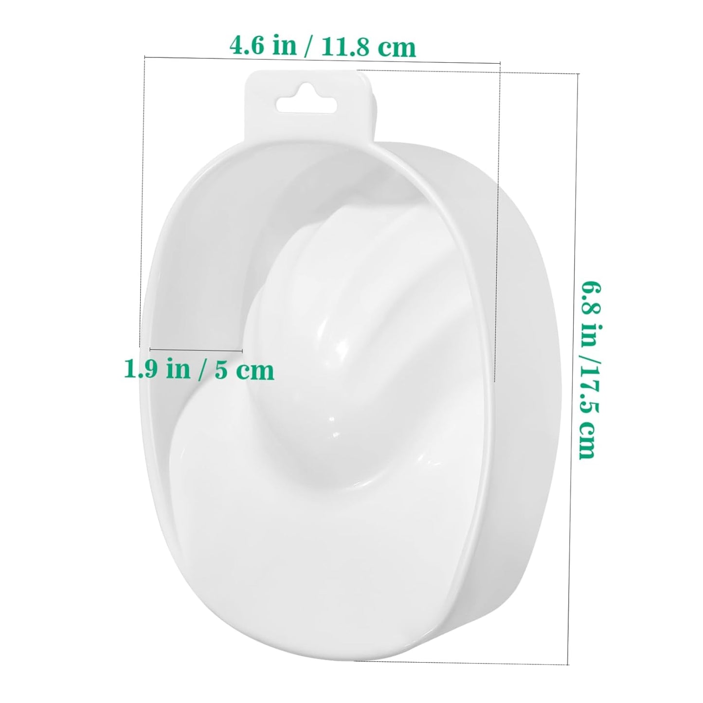 1pc Single-layer Nail Soaking Bowl for Manicure Care Nail Removal Bowl Suitable for Home and Salon Rectangular Design for Soaking Fingers and Softening Cuticles